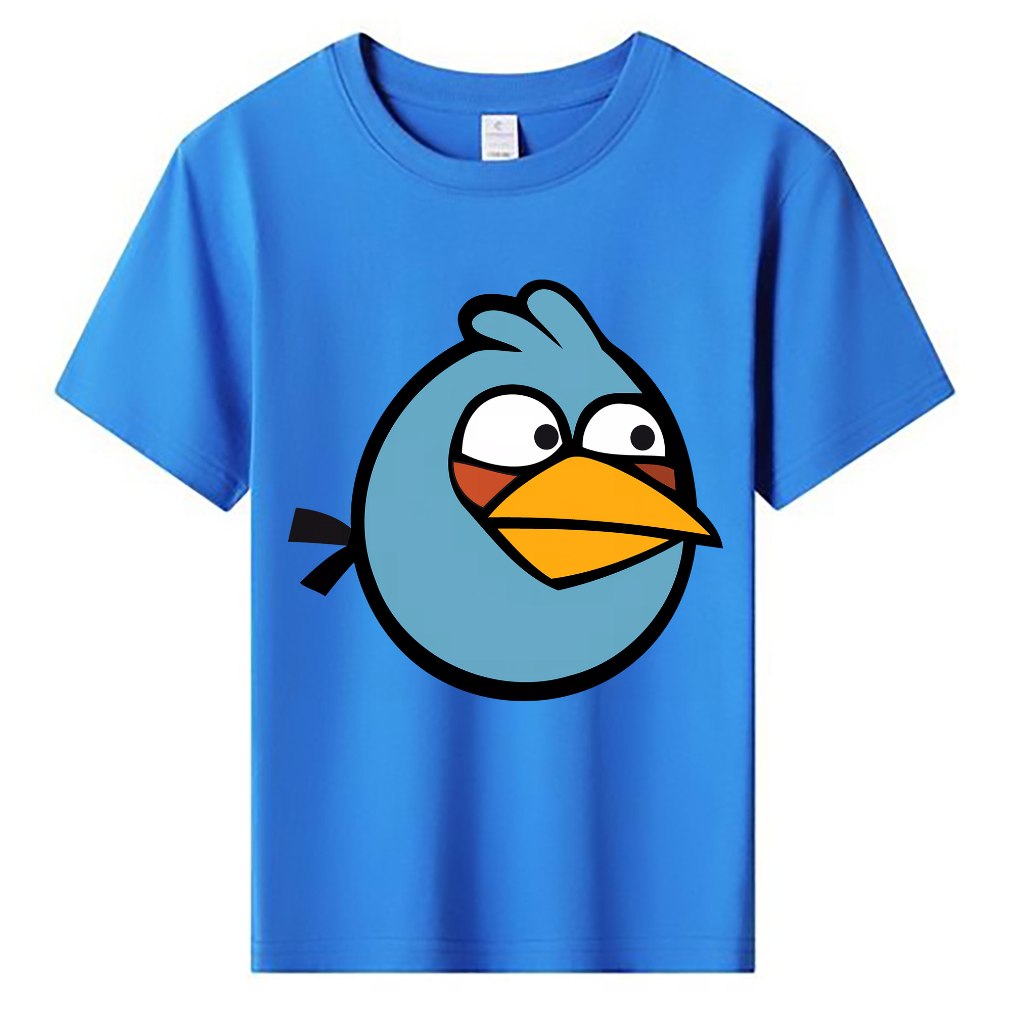 （画像用） Angry Birds アングリーバード 綿100％キッズTシャツ（フロントプリント）